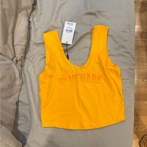Gymshark Yellow Tank Top
